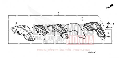 COMPTEUR CB1000RC de 2012